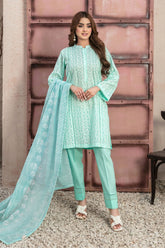 RIfna By Tawakkal Stitched 3 Piece Emb Lawn Collection-D-2913